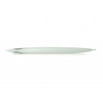 Samurai II Knife Saltwater Jig Lure - White: Blue Glow