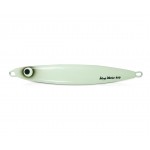 Samurai II Knife Saltwater Jig Lure - White: Green Glow