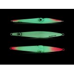 Viking Squid Jig - White Green Lumo